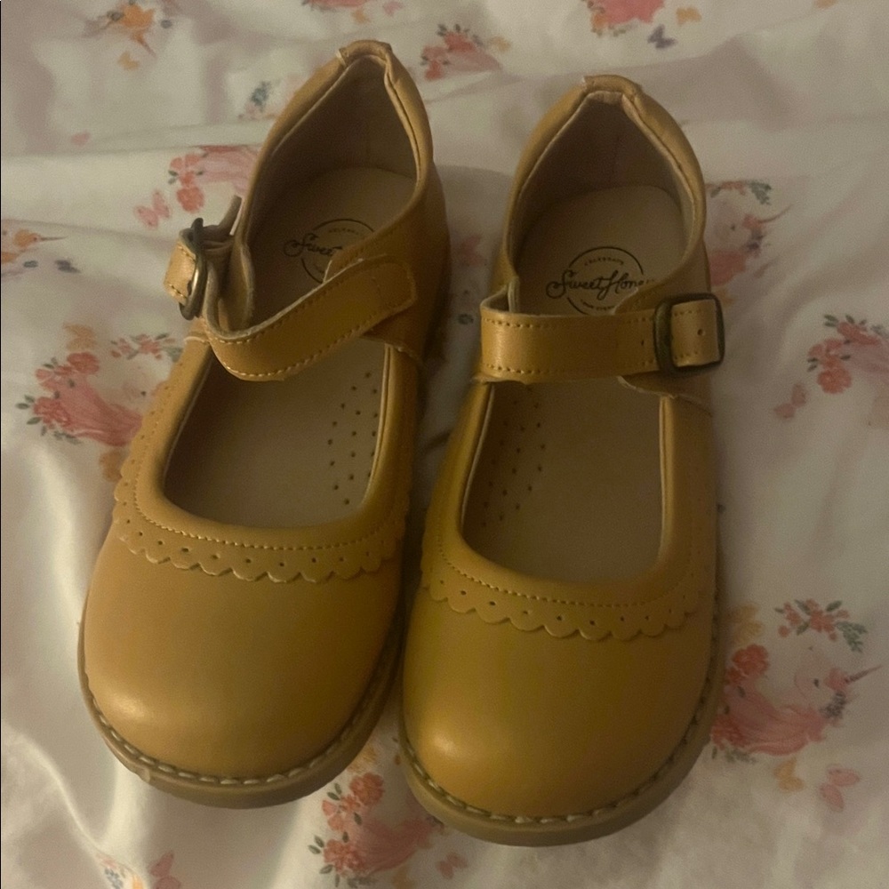 SweetHoney Brown Kids Dress Shoes
